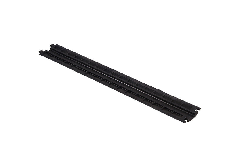 Cargue la imagen en el visor de la galería, PACK PASACABLES PEATONAL NEGRO DE 1 CANAL (4pza ) - 102cm c/u - Multiproductos y expendables SA de CV