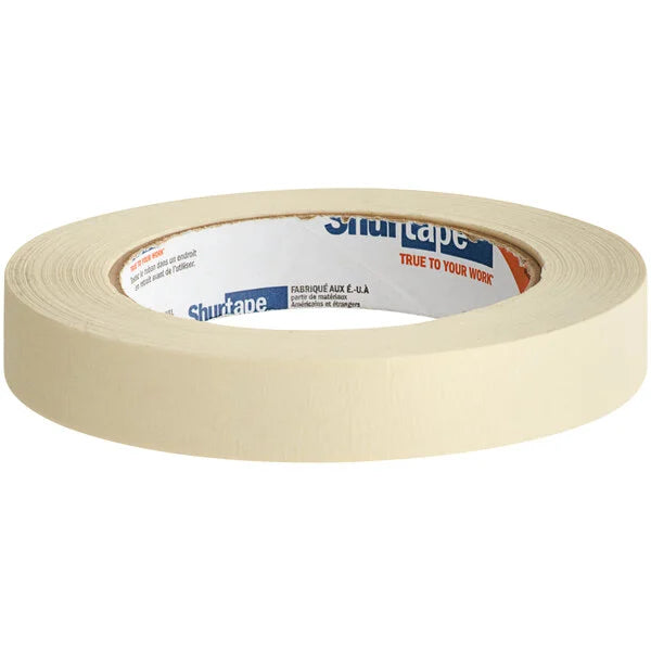 Cargue la imagen en el visor de la galería, Masking Tape Beige de 1" x 50m - Multiproductos y expendables SA de CV