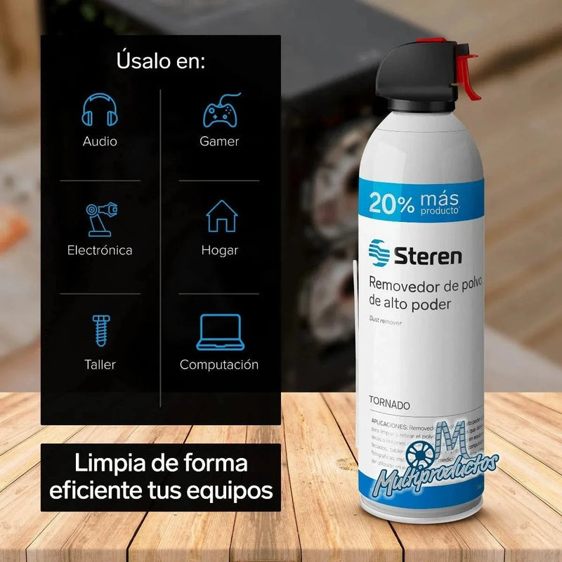 Cargue la imagen en el visor de la galería, * AIRE COMPRIMIDO STEREN 300 g