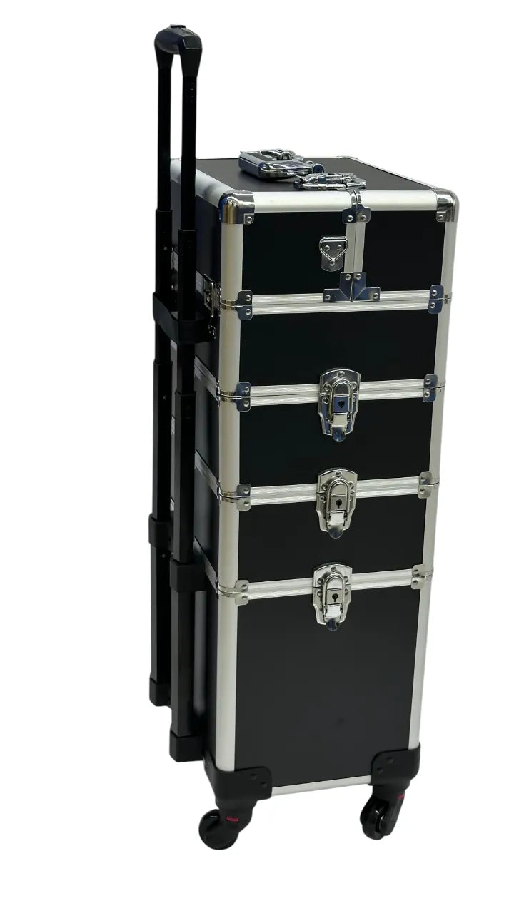 Cargue la imagen en el visor de la galería, Neceser De 4 Niveles Profesional Con Llantas