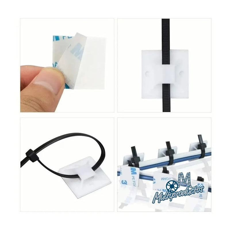 Cargue la imagen en el visor de la galería, Bases Autoadheribles Para Cinchos