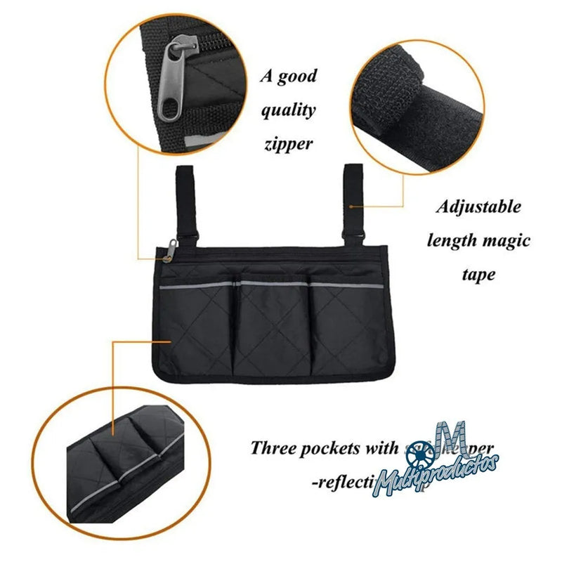 Cargue la imagen en el visor de la galería, Bolsa Lateral Para Silla