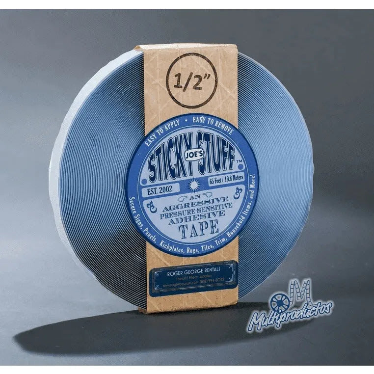 Cargue la imagen en el visor de la galería, Cinta Doble Capa - Joe's Sticky Stuff - Pegamento Agresivo y Facil de Quitar - 12mm x 19.8m