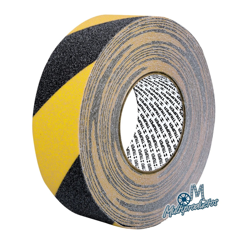 Cargue la imagen en el visor de la galería, Cinta antiderrapante Amarillo/Negro 50mm x 18m