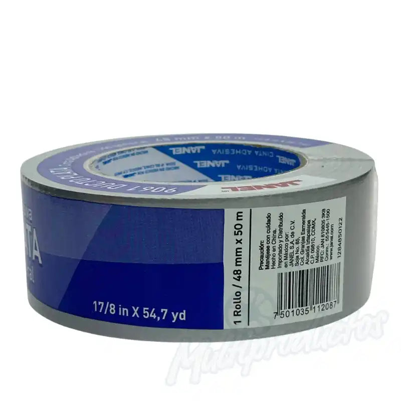 Cargue la imagen en el visor de la galería, Cinta Duct Tape Plata 2" x 50m | Multiuso