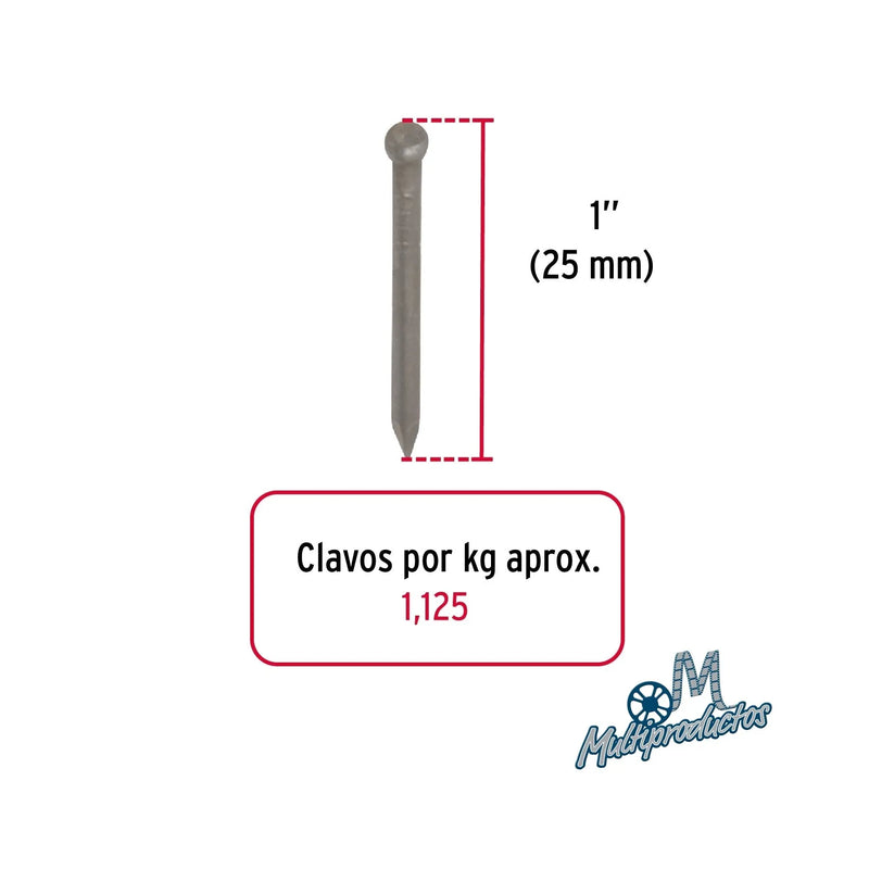 Cargue la imagen en el visor de la galería, Clavos standard sin cabeza, para madera - Bolsa con 1 kg