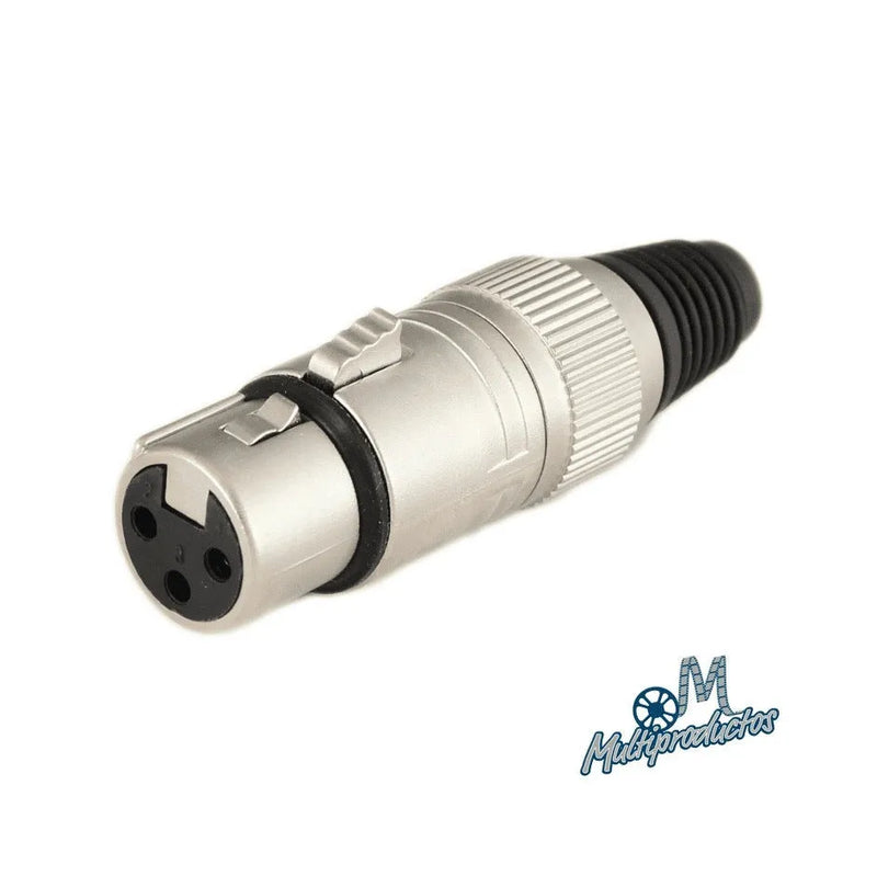 Cargue la imagen en el visor de la galería, Conector 3-Pin XLR Hembra, Profesional