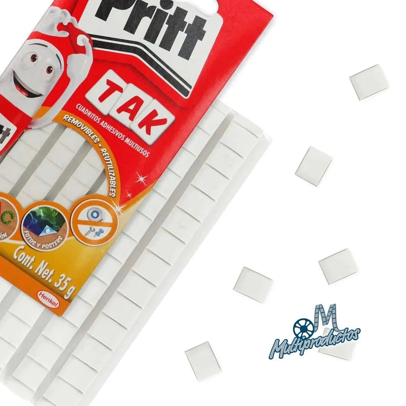 Cargue la imagen en el visor de la galería, Cuadritos Adhesivos Pritt Tak 35g