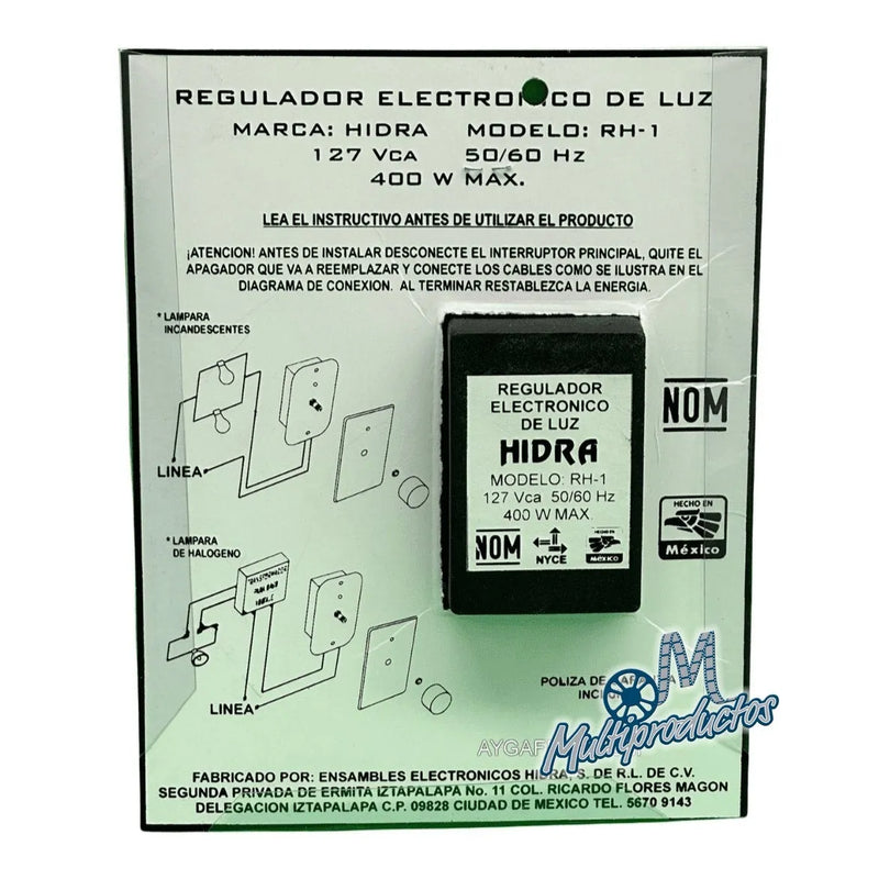 Cargue la imagen en el visor de la galería, DIMMER ATENUADOR DE LUZ HIDRA - Sin Garantía