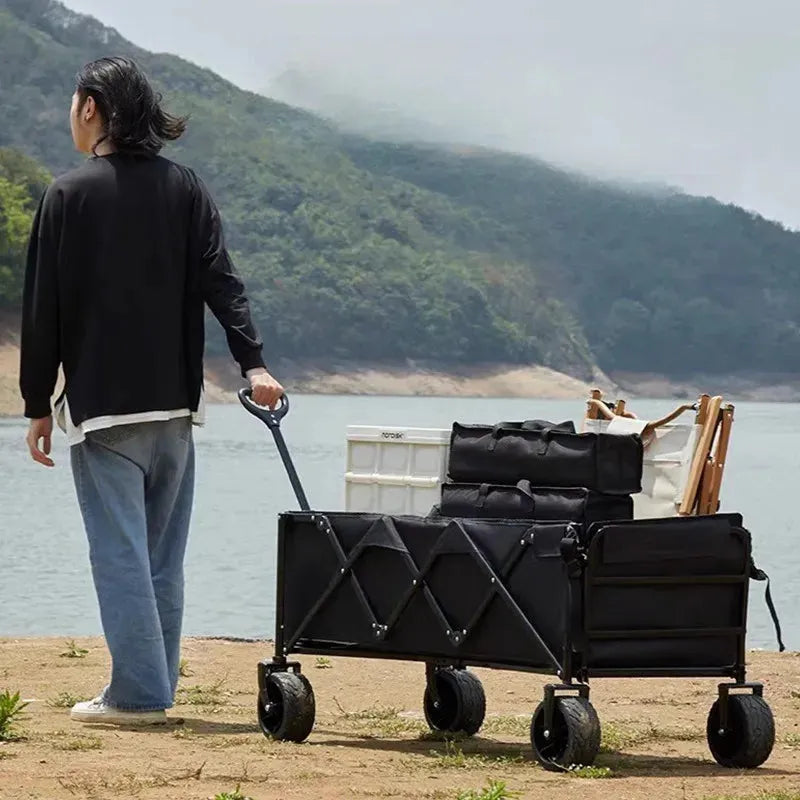 Cargue la imagen en el visor de la galería, Carrito Vagón Plegable Portátil Multiusos Resistente FilmCrew