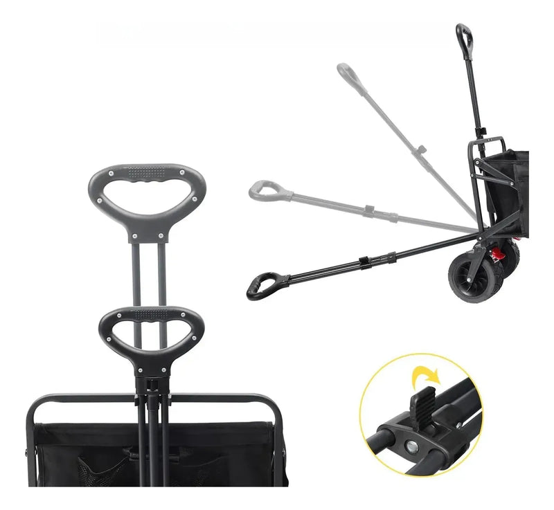 Cargue la imagen en el visor de la galería, Carrito Vagón Plegable Portátil Multiusos Resistente FilmCrew