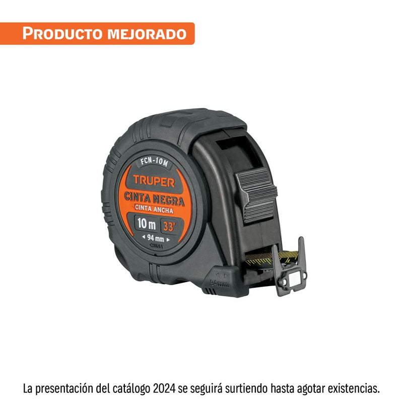 Cargue la imagen en el visor de la galería, Flexómetro contra impactos Cinta Negra x ancha