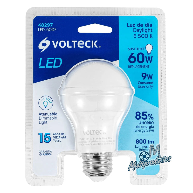 Cargue la imagen en el visor de la galería, FOCO de LED DIMERABLE 9w Atenuable Calido ó Frio