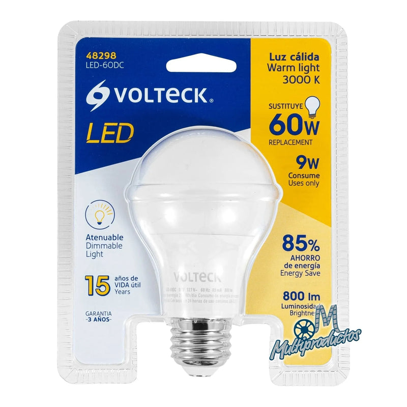 Cargue la imagen en el visor de la galería, FOCO de LED DIMERABLE 9w Atenuable Calido ó Frio