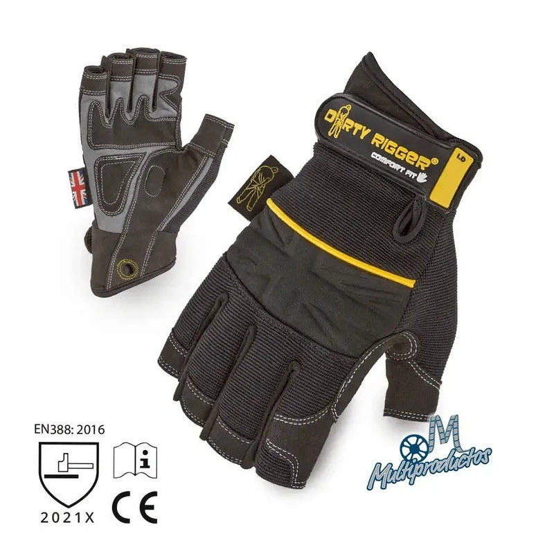 Cargue la imagen en el visor de la galería, Guantes Comfort Fit General purpose Gloves fingerless