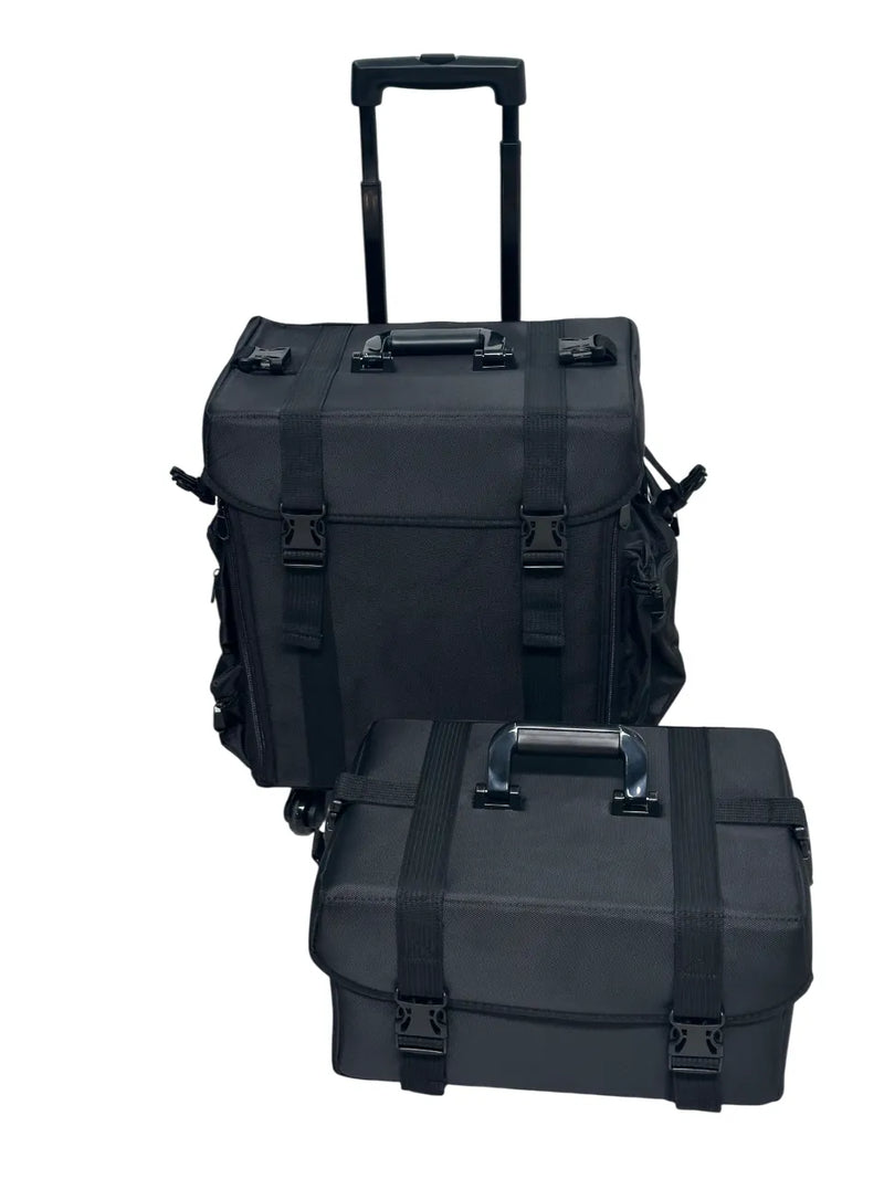 Cargue la imagen en el visor de la galería, Maletín Maquillaje Profesional C/ Ruedas Estuche Organizador