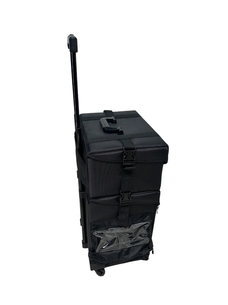 Cargue la imagen en el visor de la galería, Maletín Maquillaje Profesional C/ Ruedas Estuche Organizador