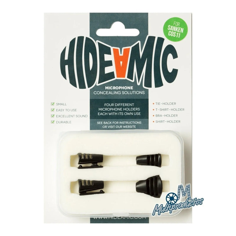 Cargue la imagen en el visor de la galería, Lav Concealer - Set for Sanken COS11 - HideAMic - Negro