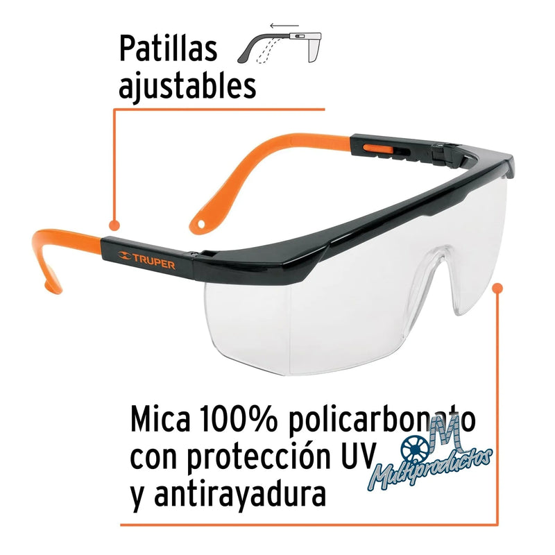 Cargue la imagen en el visor de la galería, Lentes de Seguridad Transparentes