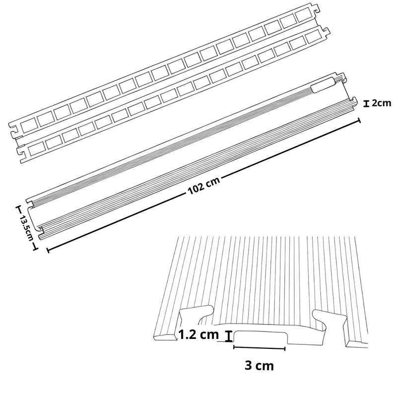 Cargue la imagen en el visor de la galería, PACK PASACABLES PEATONAL NEGRO DE 1 CANAL (4pza )