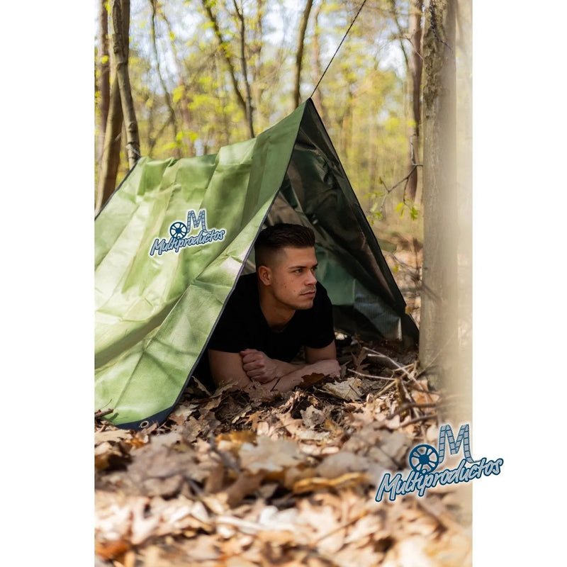 Cargue la imagen en el visor de la galería, Lona térmica - Space Blanket