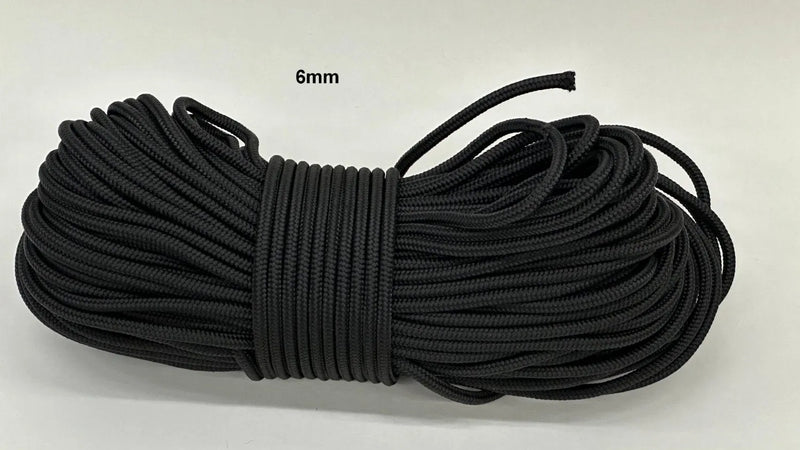 Cargue la imagen en el visor de la galería, Piola Cuerda Negra por Madeja de 1kg