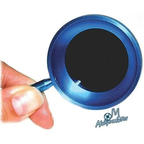 Cargue la imagen en el visor de la galería, PAN GLASS Alan Gordon Enterprises Blue Ring Gaffer's Glass