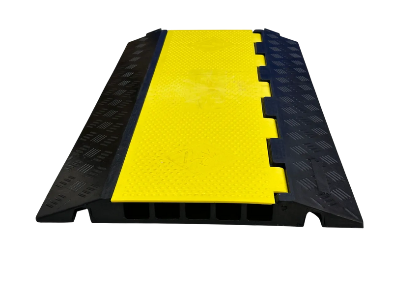 Cargue la imagen en el visor de la galería, Protector de Cables Piso 5 Canales 88x49x5 cm