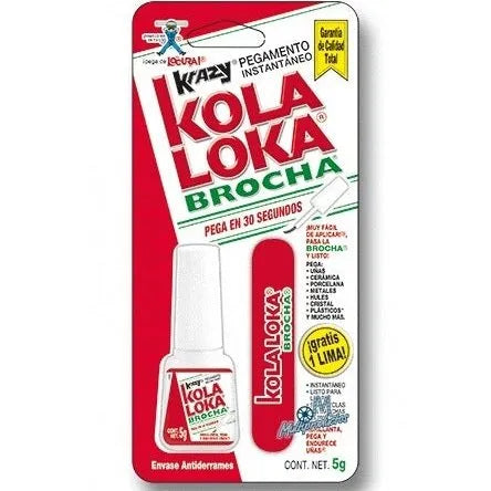 Cargue la imagen en el visor de la galería, Pegamento Kola Loka Brocha 5 g
