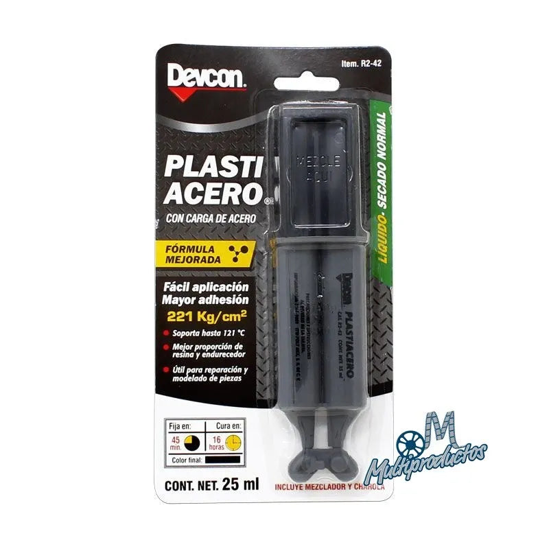 Cargue la imagen en el visor de la galería, Pegamento PLASTIACERO DOSIF.JERINGA DE 25ml R2-42