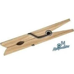Cargue la imagen en el visor de la galería, * Pinzas de Madera C-47 - Bolsa con 100pzas