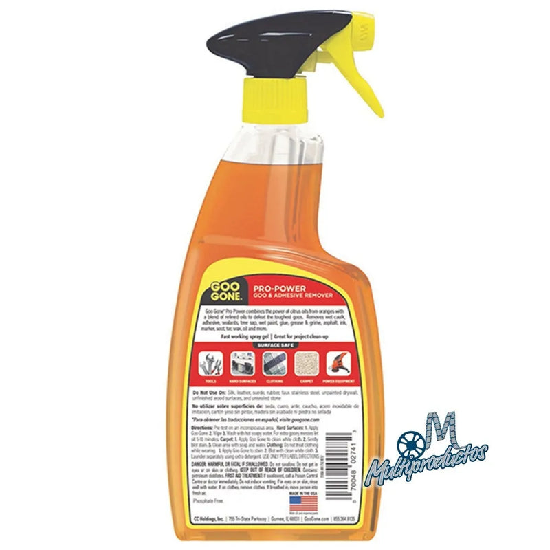 Cargue la imagen en el visor de la galería, Quita Pegamento Goo Gone - Gel con Atomizador de 710 ml 24 oz