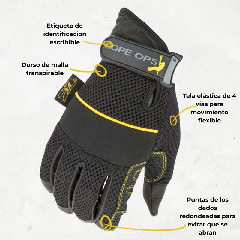 Cargue la imagen en el visor de la galería, Guantes Rope Ops™ - Guante para cuerda - Multiproductos y expendables SA de CV