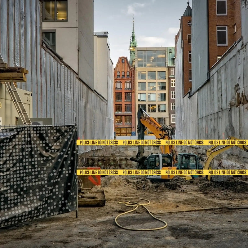Cargue la imagen en el visor de la galería, Cinta de Barricada Leyenda en INGLES 3" x 100m