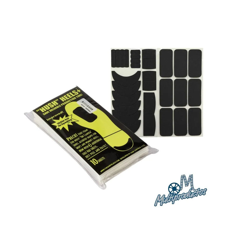 Cargue la imagen en el visor de la galería, Silenciador de Zapatos Hush Heels - Noise-Suppressing Foam Heelpads for Footwear