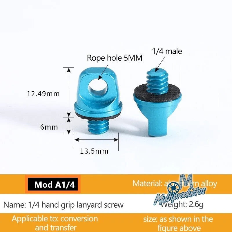 Cargue la imagen en el visor de la galería, Tornillo para Cámara con Agarradera para Cordon