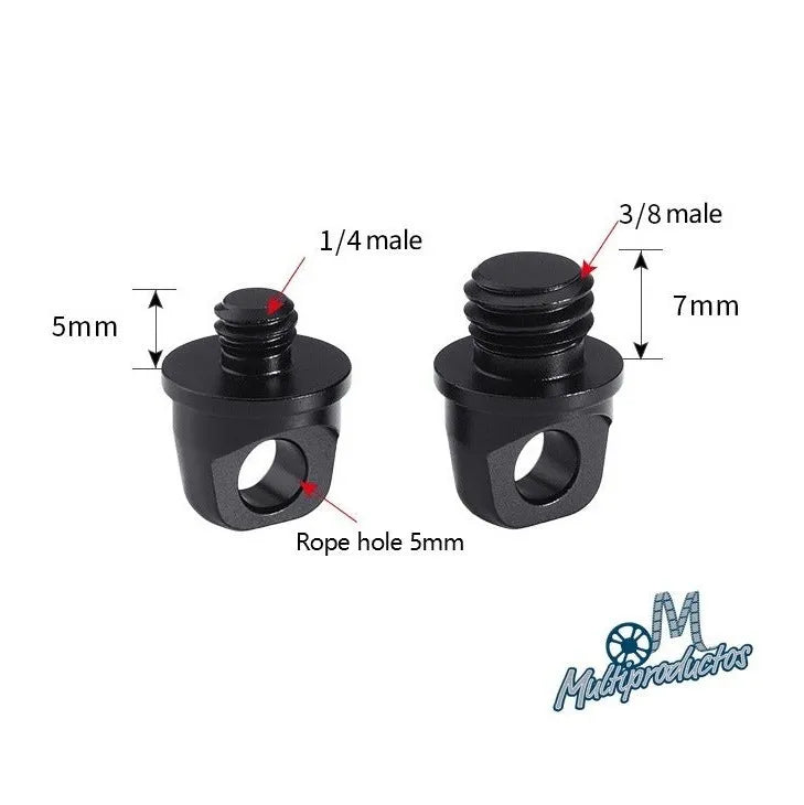 Cargue la imagen en el visor de la galería, Tornillo para Cámara con Agarradera para Cordon