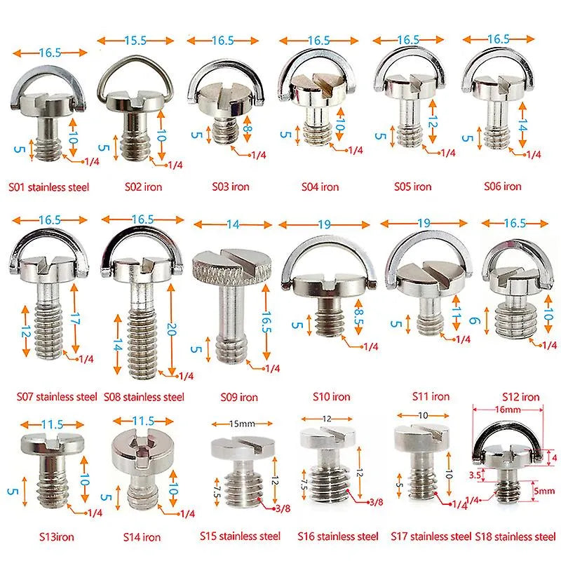 Cargue la imagen en el visor de la galería, Tornillo para equipos de fotografía