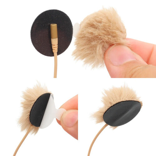 Cargue la imagen en el visor de la galería, Círculos Adhesivos URSA Premium Sticky Circles para Micrófonos Lavalier (60 Unidades)