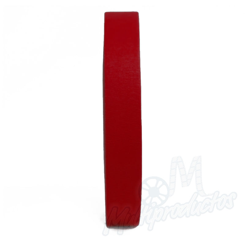 Cargue la imagen en el visor de la galería, Cinta gaffer mate Polyken 510 de 24 mm x 50 m. Rollo de cinta gaffer color rojo Polyken 510 visto de perfil mostrando su grosor y acabado mate.