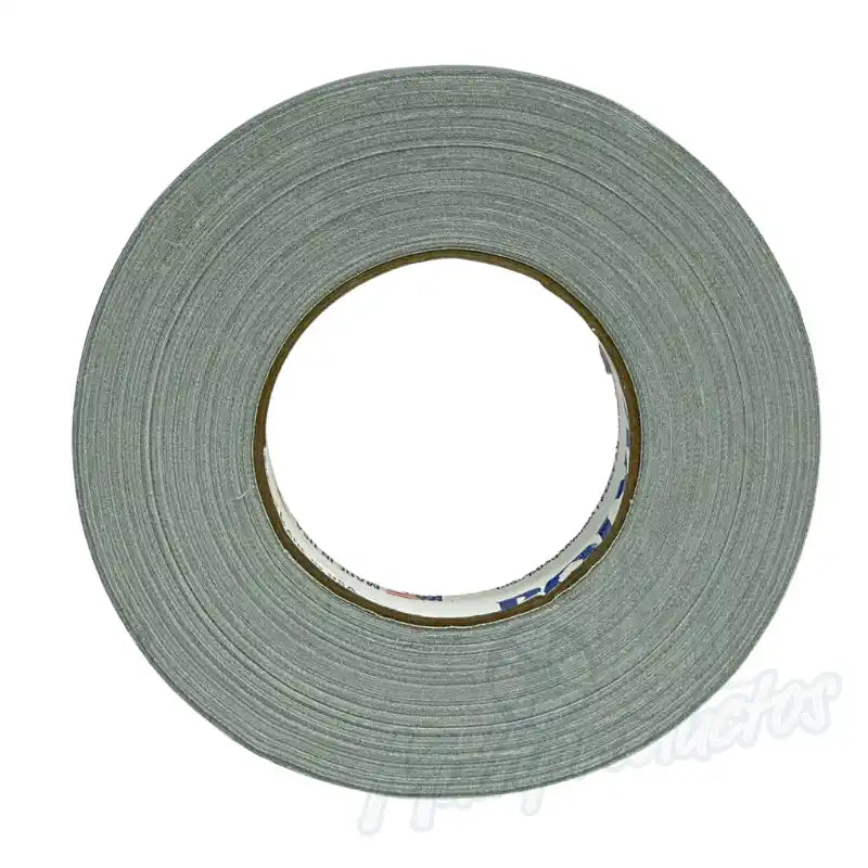 Cargue la imagen en el visor de la galería, Cinta gaffer mate Polyken 510 de 24 mm x 50 m. Rollo de cinta gaffer premium Polyken 510 gris vista frontal.