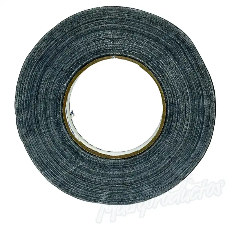 Cargue la imagen en el visor de la galería, Cinta gaffer mate Polyken 510 de 24 mm x 50 m. Rollo de cinta gaffer Polyken 510 negra vista frontal.