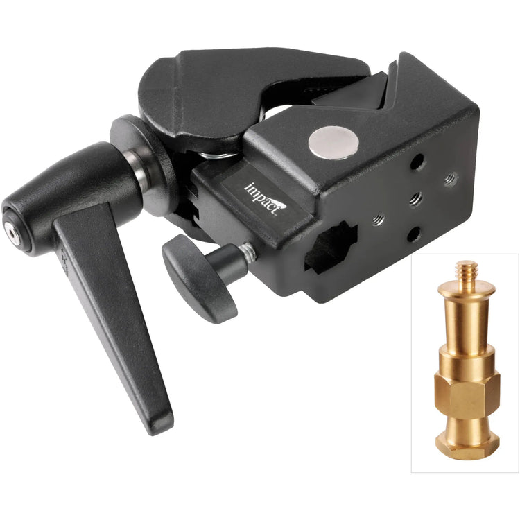 Impact Super Clamp CC-106R con mango de trinquete junto a una Pinza Pony Clamp de resorte