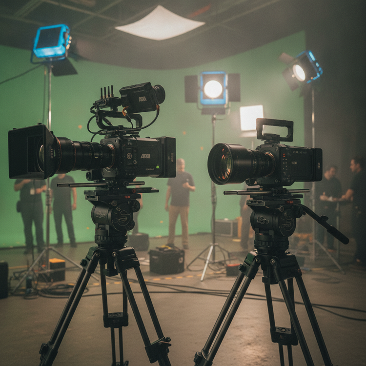 Comparacion de camaras full frame y Super 35 en set