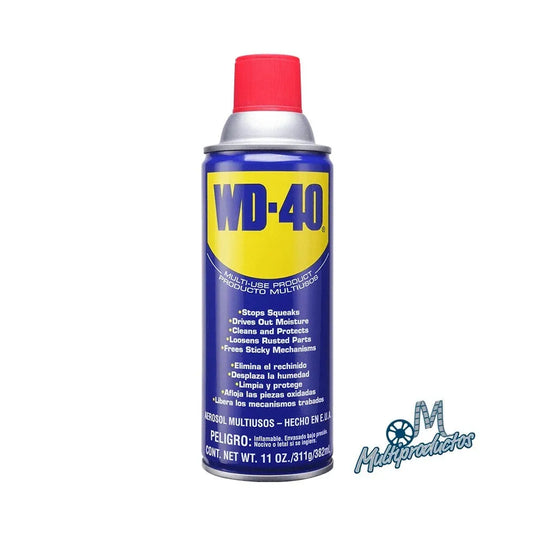 Aflojatodo WD-40 y silicón en spray para mantenimiento de equipo de grip
