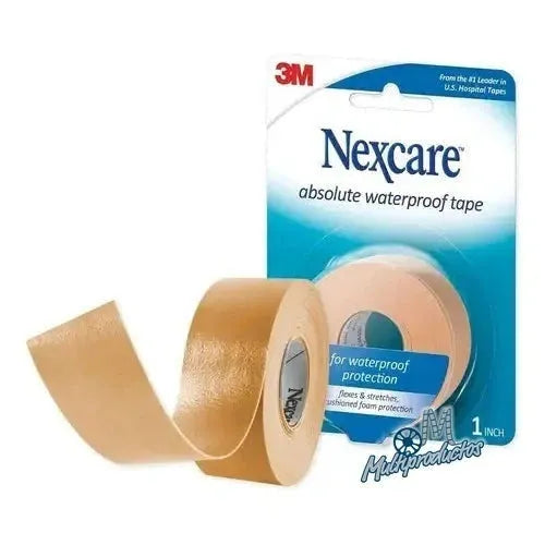 Cinta adhesiva impermeable Nexcare para cuidado de pies en set