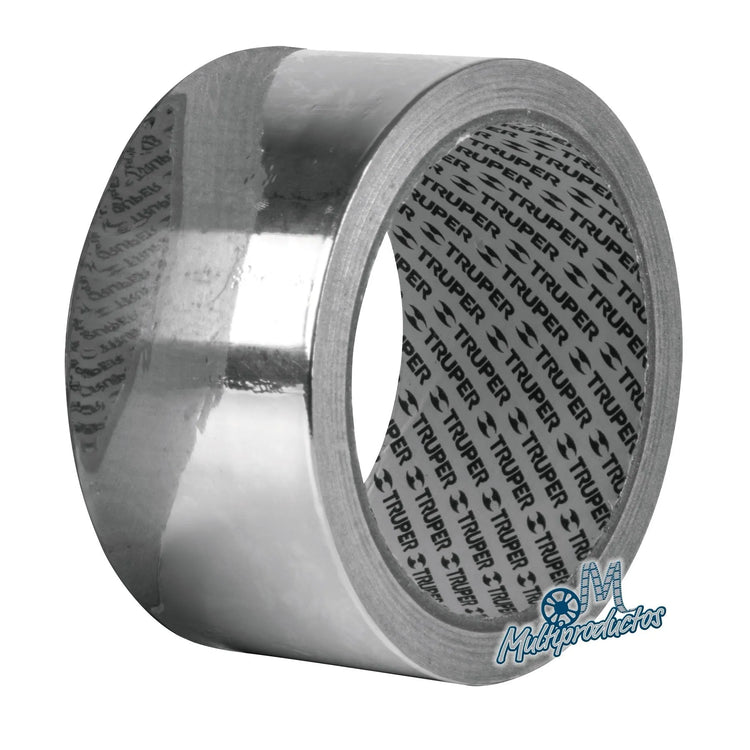 Cinta de aluminio Truper de 48 mm x 10 m para reparaciones rápidas en set