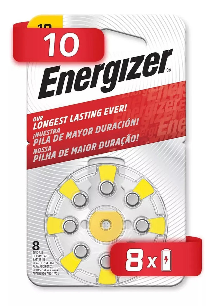Pila auditiva zinc-aire Energizer para equipo de audio