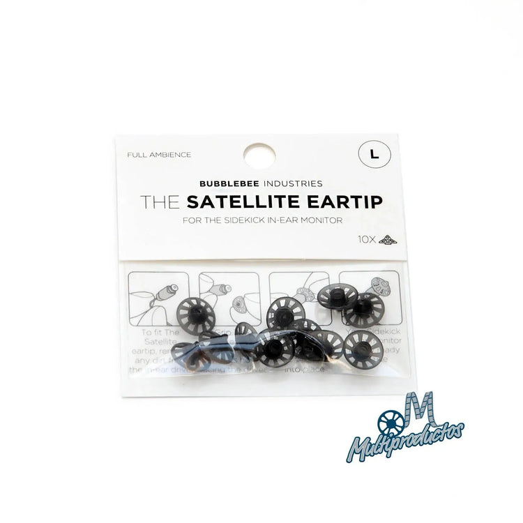 Eartips The Satellite, Cowbell, Christmas Tree y Round para audfífono in-ear de producción