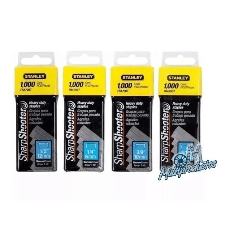 Grapas para trabajo pesado T50 usadas en construcción de flats